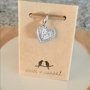 Chloe and isabel  Heart charms!